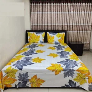 Luxury King size Bed Sheet with Matching Pillow covers
