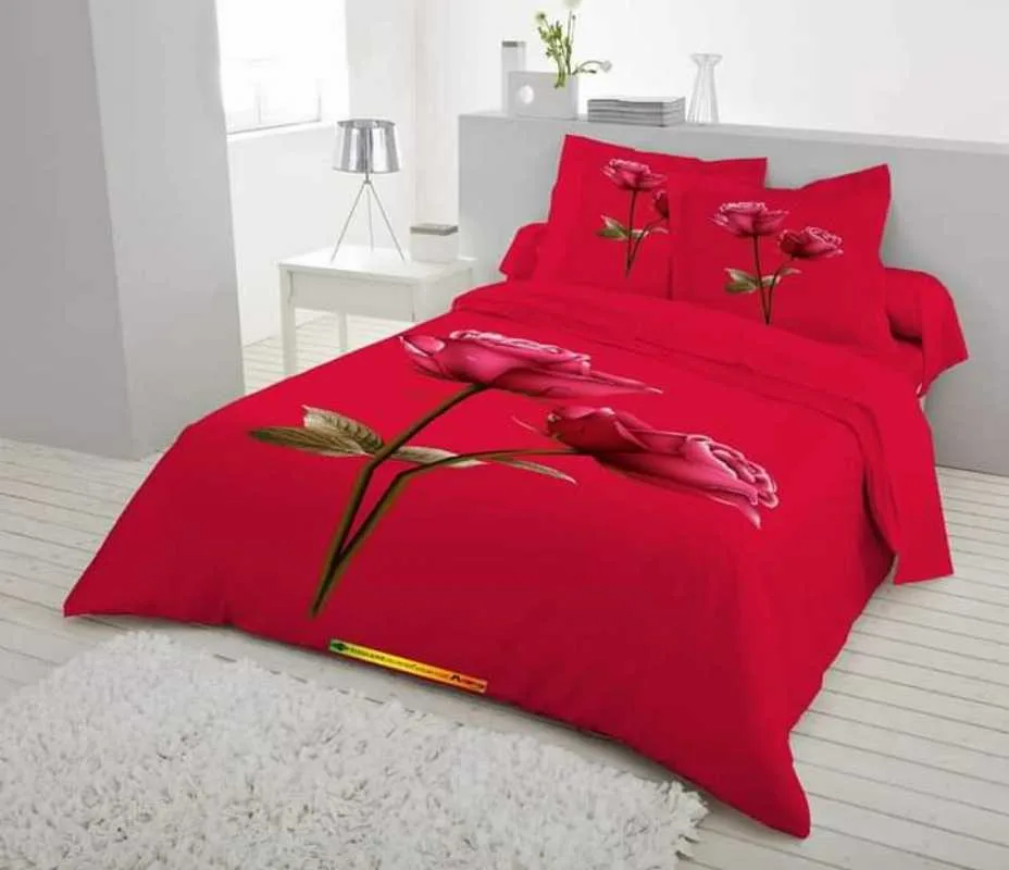 Luxury King size Bed Sheet with Matching Pillow covers