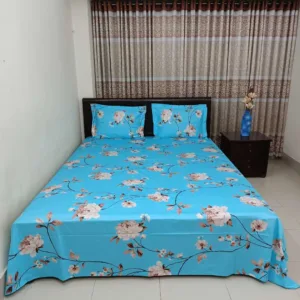 Luxury King size Bed Sheet with Matching Pillow covers
