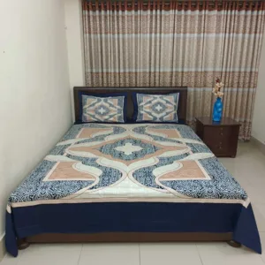 Luxury King size Bed Sheet with Matching Pillow covers