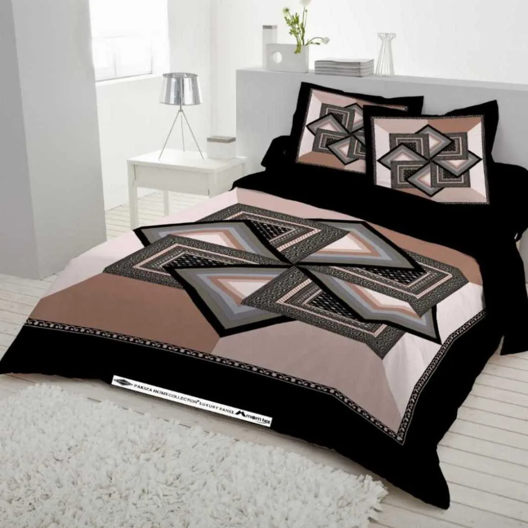 Luxury King size Bed Sheet with Matching Pillow covers