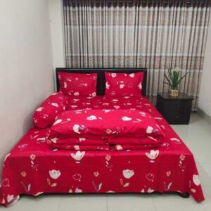 Premium Quality Twill Cotton Comforter 5 Pcs Set