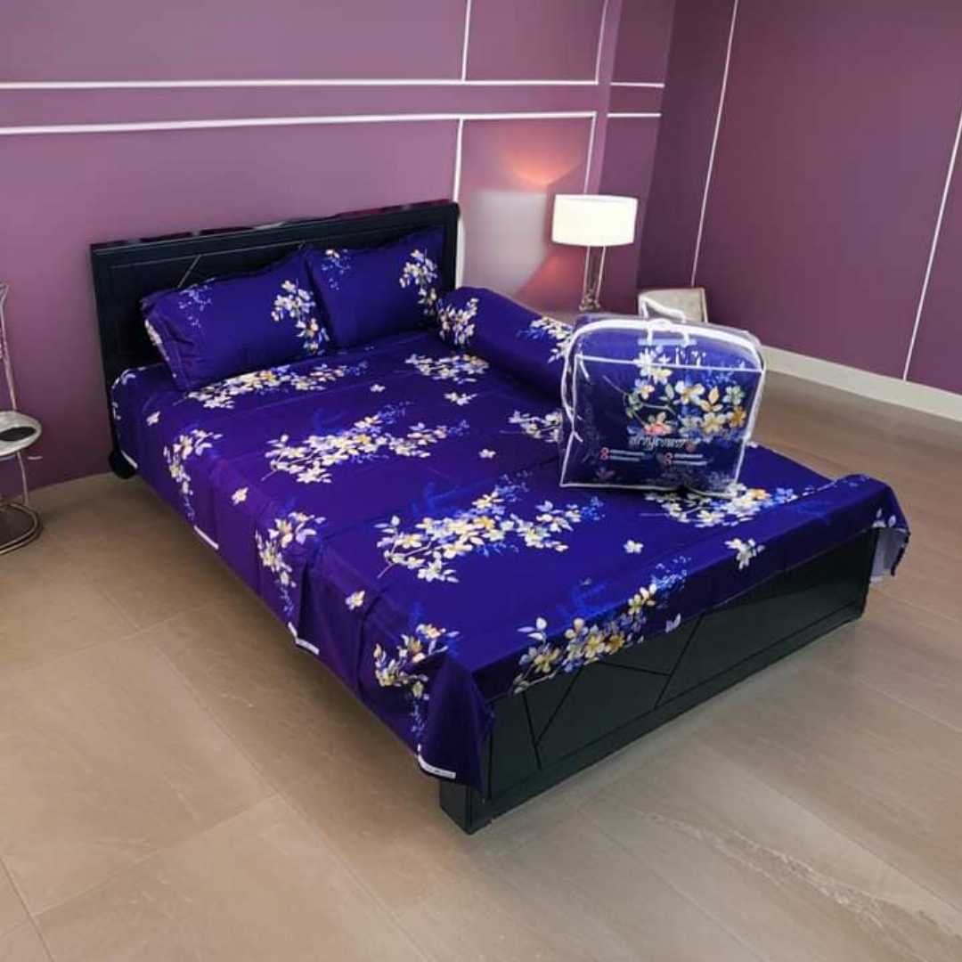 Premium Quality Twill Cotton Comforter 5 Pcs Set