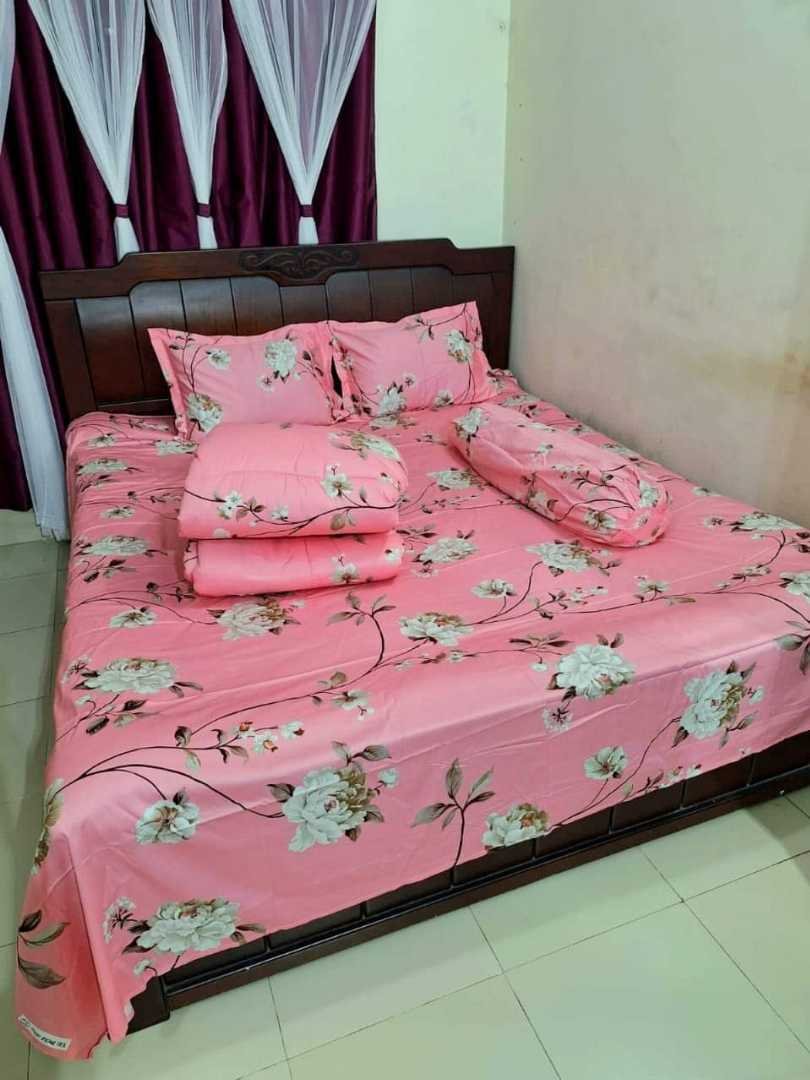 Premium Quality Twill Cotton Comforter 5 Pcs Set