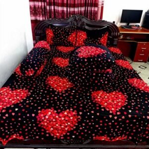 Premium Quality Twill Cotton Comforter 5 Pcs Set