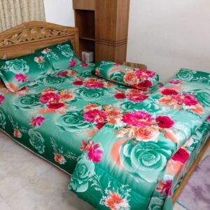 Premium Quality Twill Cotton Comforter 5 Pcs Set