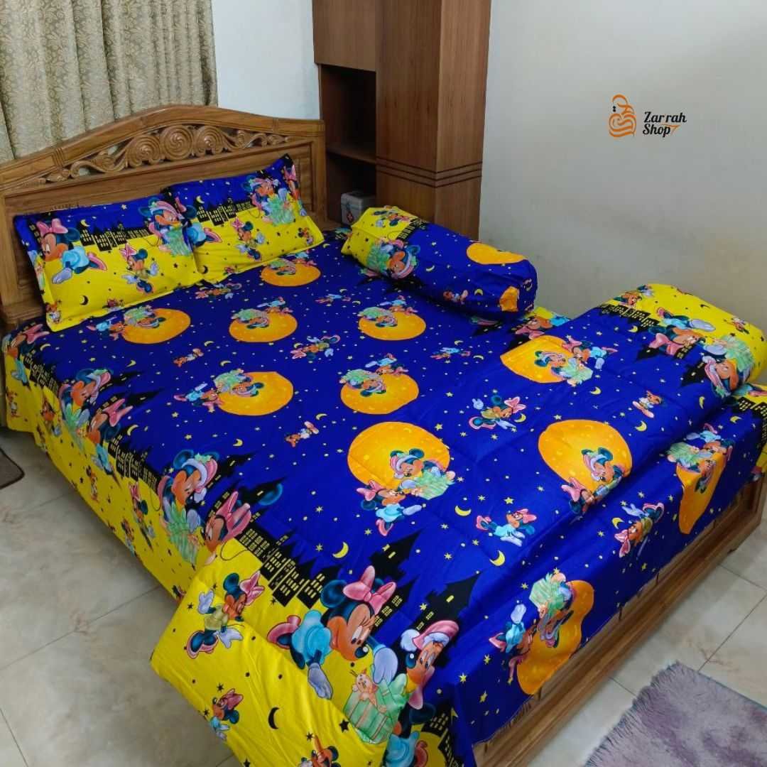 Premium Quality Twill Cotton Comforter 5 Pcs Set