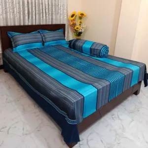Luxury King size Bed Sheet with Matching Pillow covers