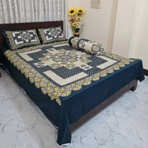 Luxury King size Bed Sheet with Matching Pillow covers