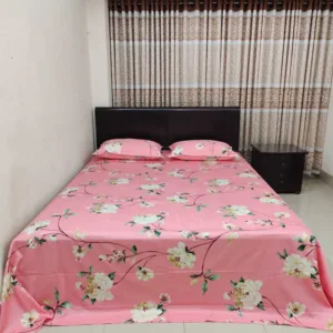 Luxury King size Bed Sheet with Matching Pillow covers